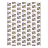 キャンディ漫画イラストレーション テーブルクロス (正面)