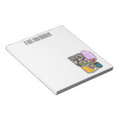 キャンディ漫画イラストレーション ノートパッド (アングル)