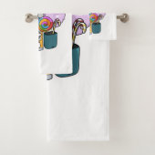 キャンディ漫画イラストレーション バスタオルセット (インサイチュ)