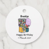 キャンディ漫画イラストレーション フェイバータグ (裏面)