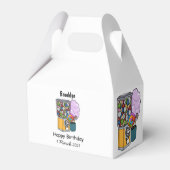 キャンディ漫画イラストレーション フェイバーボックス (裏面サイド)