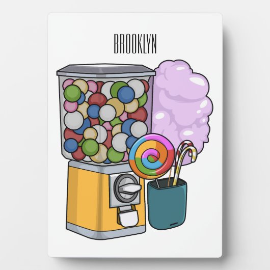 キャンディ漫画イラストレーション フォトプラーク (正面)