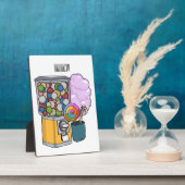 キャンディ漫画イラストレーション フォトプラーク (側面)