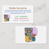 キャンディ漫画イラストレーション 名刺 (正面/裏面)