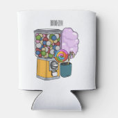 キャンディ漫画イラストレーション 缶クーラー (裏面)