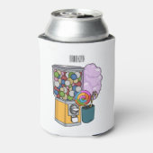 キャンディ漫画イラストレーション 缶クーラー (缶裏面)