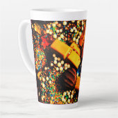 キャンディ災害 カフェラテマグ (左アングル)