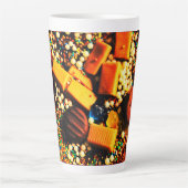 キャンディ災害 カフェラテマグ (正面)