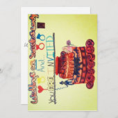 キャンディ結婚ケーキーの金ゴールドカラーカップル シーズンカード (正面/裏面)