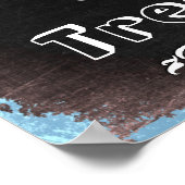 キャンディ結婚ビュッフェのサイン、黒板スタイル ポスター (角)