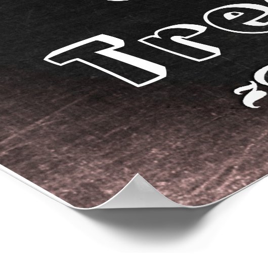 キャンディ結婚ビュッフェのサイン、黒板スタイル ポスター (角)