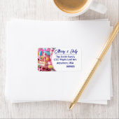 キャンディ表現ランド – 差出人住所ラベル ラベル (インサイチュ)