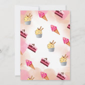 キャンディ誕生日招待状ザファーストパーティー 招待状 (裏面)