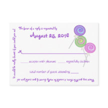 キャンディ財宝メッセージ文字応答カード