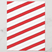 キャンディ赤と白ケーンボーダークリップアートクリスマス (裏面)