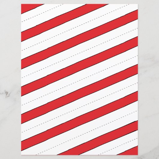 キャンディ赤と白ケーンボーダークリップアートクリスマス (裏面)