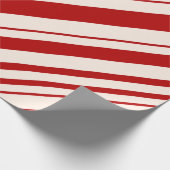 キャンディ赤と白ーの皮を剥いた ラッピングペーパー (角)