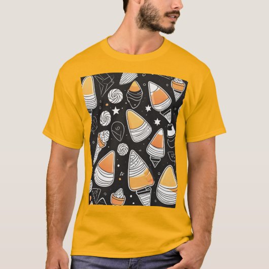 キャンディ食べる？ Tシャツ (正面)