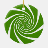 キャンディ2 | MERRY CHRISTMAS | m3galleryStudio セラミックオーナメント (裏面)