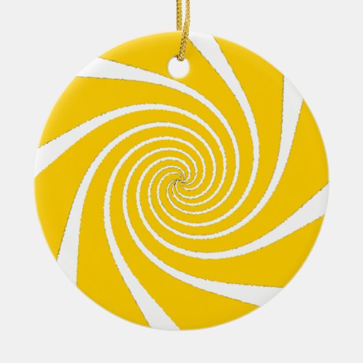 キャンディ5 | MERRY CHRISTMAS | m3galleryStudio セラミックオーナメント (正面)