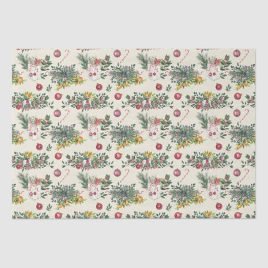 キャンディ、おもちゃ、花と果物 薄葉紙 (正面)