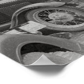 キャンディ&アイスクリームショップ1938.ヴィンテージ写真 ポスター (角)