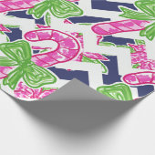 キャンディ・ケーンのクリスマスの包装紙 ラッピングペーパー (角)