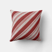 キャンディ・ケーンのストライプ クッション (裏面)