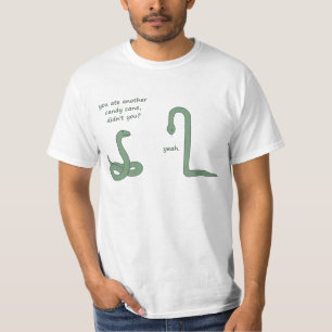 キャンディ・ケーンのヘビ Tシャツ