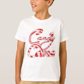 キャンディ・ケーンの休日のTシャツ-すべての色およびサイズ Tシャツ (正面)