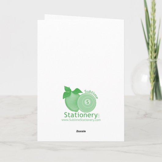 キャンディ・ケーンの写真によって折られるクリスマスカード シーズンカード (裏面)