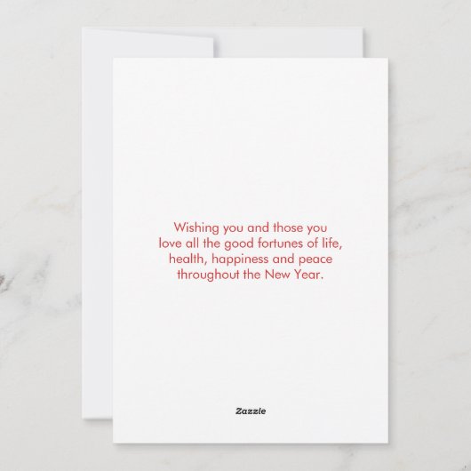 キャンディ・ケーンの写真の休日の平らなカード シーズンカード (裏面)