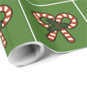 キャンディ・ケーンの包装紙 ラッピングペーパー (ロールコーナー)