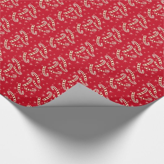 キャンディ・ケーンの包装紙 ラッピングペーパー (角)