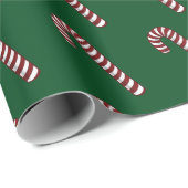 キャンディ・ケーンの包装紙 ラッピングペーパー (ロールコーナー)