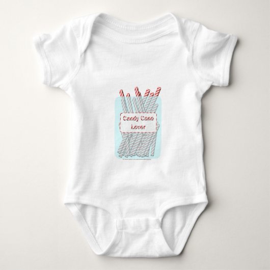 キャンディ・ケーンの恋人 ベビーボディスーツ (正面)