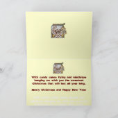キャンディ・ケーンの挨拶状 シーズンカード (内部)