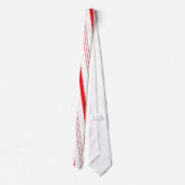 キャンディ・ケーンは縞で飾ります ネクタイ (裏面)