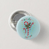 キャンディ・ケーンボタン 缶バッジ (正面&裏面)