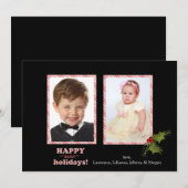 キャンディ・ケーン2の写真の休日カード シーズンカード (正面/裏面)