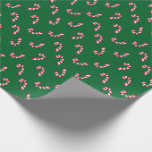 キャンディ・ケーン|のクリスマスの休日 ラッピングペーパー (角)