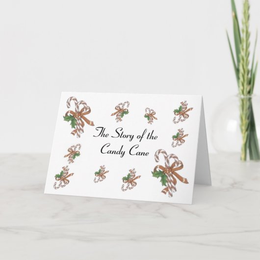 キャンディ・ケーン・カードの物語 シーズンカード (正面)