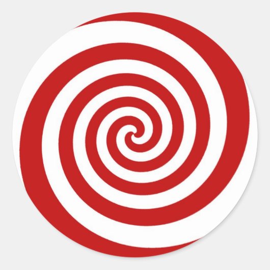 キャンディ・ケーン ラウンドシール (正面)