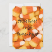 キャンディ・コーン 招待状 (正面)