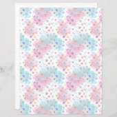 キャンディ&シュガーパターンスクラップブック紙 (正面/裏面)