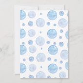 キャンディ スウィート ワン 1歳の誕生日招待状 招待状 (裏面)