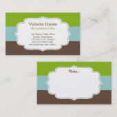 キャンディ·ストライプ·ママ·カード コーリングカード (正面/裏面)