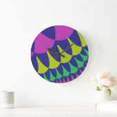 キャンディ・タはかりで測ルト ラージ壁時計 (ホーム)