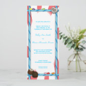 キャンディ「チケット」招待状/メニューカード 招待状 (スタンド正面)