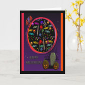 キャンディ、トンムストーン、ジャック・オランタン カード (黄色い花)